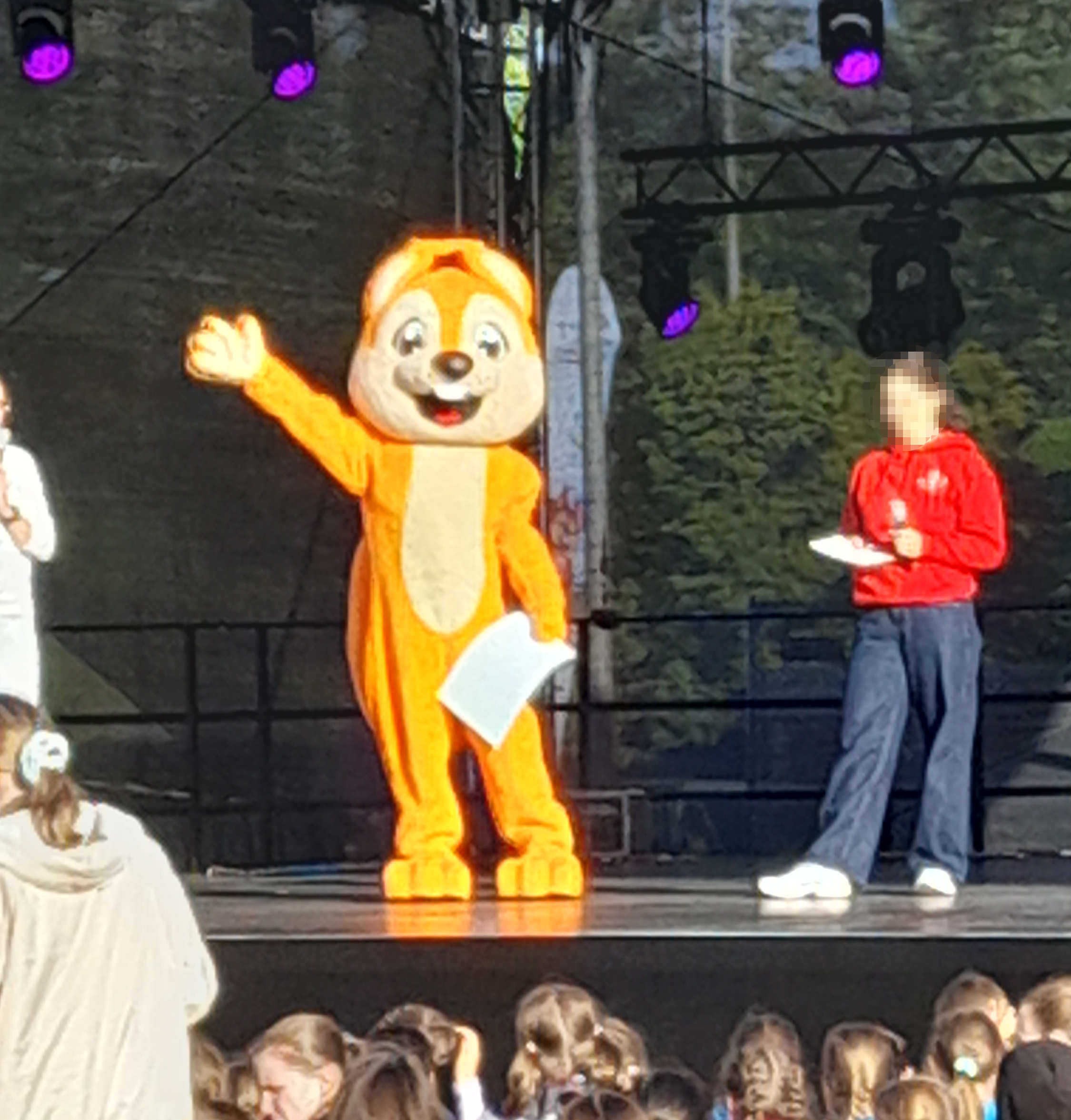 Maskottchen Freddy